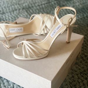 Jimmy shoe | Lilah 100 Ivory